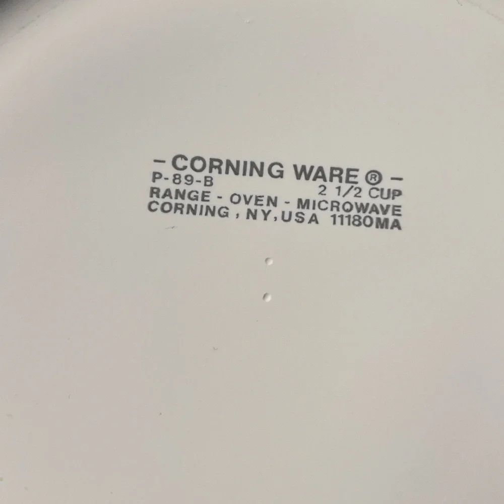 Corning Ware Wildflower 2.5 Cup P-89-B Sauce Pan